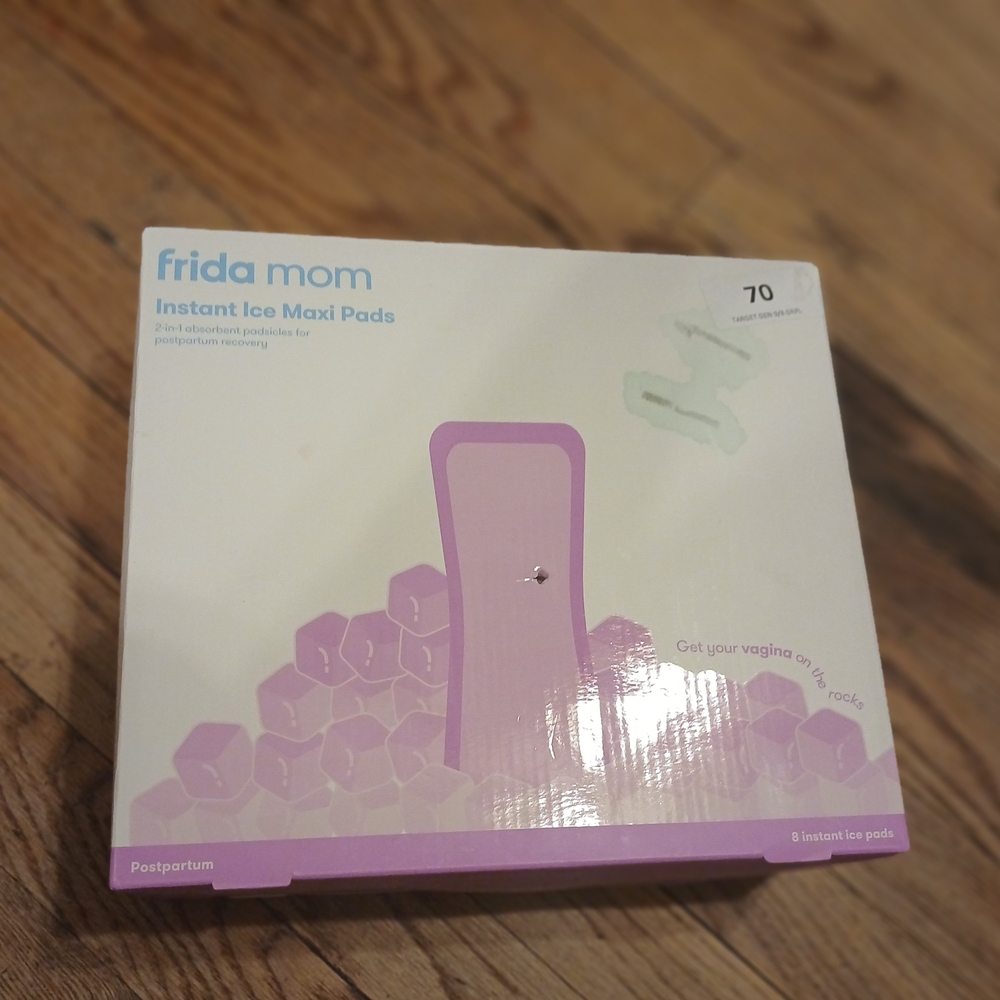 Frida Mom Instant Ice Maxi Pads - Purple